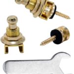 Strap Locks 2PK Gold with tools
