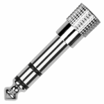 Headphone to Stereo Jack Connectors 1/4"(M) to 3.5MM (F)
