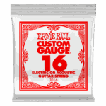 Single String -  Plain Ballend 16's 